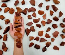 Red Jasper Rough Stones Bulk Natural Crystals Rocks for Tumbling & Healing picture