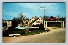 Stamford CT-Connecticut, Chimney Corner Inn, Advertisement, Vintage Postcard picture