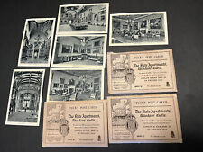 Vintage Tuck’s Postcard The State’s Apartments (complete Set A, B,C,D) picture