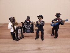 4 Piece All that Jazz Band Figurines 1990’s Please Read Description picture