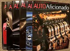 Auto Aficionado 2006 Issues Journal For Fine Automobile Collectors & Enthusiasts picture