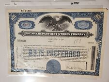 The May Department Stores Company Certificate May 14th 1956 picture