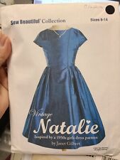 Vintage Natalie Sew Beautiful Collection Sewing Pattern Uncut Size 2-6 NEW picture