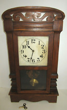 Antique Gilbert Cottage No. 360 Mantel Clock 8-Day, Time/Strike, Key-wind picture