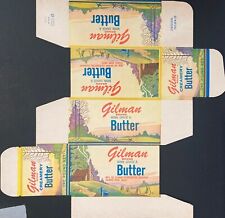 1960's Gilman Brand MINN. Grade A Butter Box Gilman, Minn.  