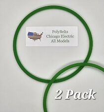 PolyBelt Chicago Electric Rock Tumbler Replacement Belts.  2 Pack. Polyurethane  picture