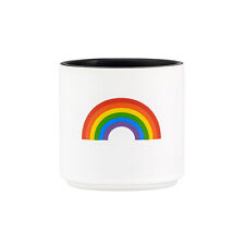 Gay Pride Rainbow Design Ceramic Planter featuring Rainbow picture
