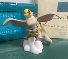 WDCC DUMBO Timothy Mouse WHEN I SEE AN ELEPHANT FLY BOX, COA 11K412830 MINT picture