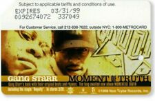 Gang Starr Moment of Truth Metrocard in MINT condition Exp 3/31/1999 picture