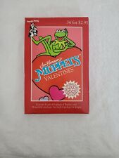 Muppets Valentines Day Cards 1993 Vintage New old Stock picture