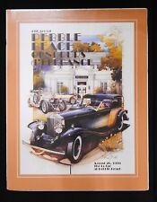SIGNED 1995 45th Pebble Beach Concours Orig Poster Nethercutt Rolls-Royce  picture