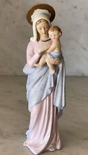 Vintage Porcelain Ceramic Wale's Japan Madonna and Child Statue picture