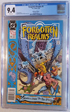 Forgotten Realms #9 DC Comics 1990 CGC 9.4 White Pages NEWSSTAND EDITION picture