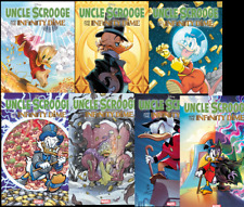 UNCLE SCROOGE AND THE INFINITY DIME #1 CVR A-H + FOIL - SET OF 9 (PRESALE 6/19) picture