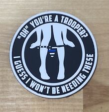 Panty dropper TROOPER PVC Hook and Loop Patch picture