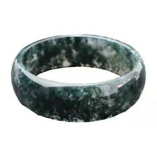 56mm Natural The Ocean  Agate Chalcedony Jade Bangle Bracelet picture