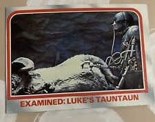 1980 Topps Star Wars The Empire Strikes Back #20 “Examined: Luke’s Tauntaun Card picture