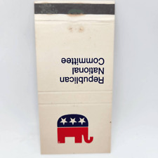 Vintage Matchcover Republican National Committee Elephant Political picture