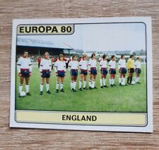 Panini Soccer 80 England Team 312 Euro 1980 Bundesliga Sticker picture