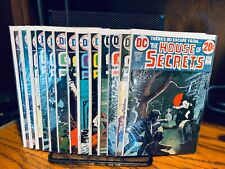 Lot of 13 DC House of Secrets Bronze Age Horror Comics No Duplicates F-VF+ picture