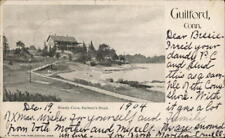 1904 Guilford,CT Bloody Cove,Sachem's Head New Haven County Connecticut Postcard picture
