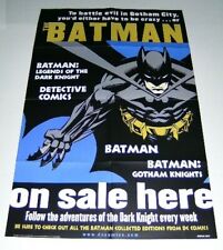 Rare 2001 Batman DC Detective Comics 34x22