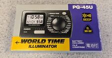 Vintage Casio World Time Illuminator Digital Clock - New in Package picture