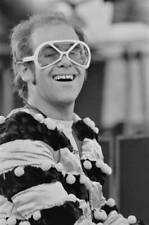 English singer Elton John performs at Watford FC 1974 OLD PHOTO picture