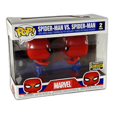 Spider-Man vs. Spider-Man Funny Meme - 2 Pack - Marvel - Funko Pop picture