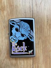 ZIPPO LIGHTER WWF - THE ROCK picture
