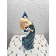 Val Gardena Art Italy Wooden Statue Of Lovely Lady Dancing picture