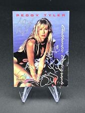 1997 BENCH WARMER Peggy Tyler AUTOGRAPH Signed Card picture