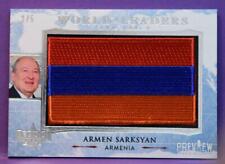 Decision 2020 S2 PREVIEW WORLD LEADERS FLAG #WL102 Armen Sarksyan Armenia #d 3/5 picture