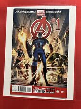 AVENGERS #1 - JONATHAN HICKMAN STORY - DUSTIN WEAVER COVER - MARVEL NOW - 2013 | picture