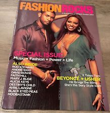 October 2004 Details Supplement Fashion Rocks Beyonce & Usher Cover picture