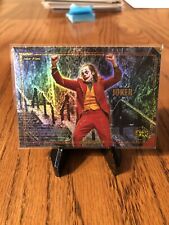2022 DCEU Series 1 - The Joker Holofoil DC-F-008 - Joker (Film) Joaquin Phoenix picture