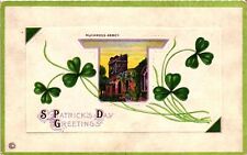 VTG EMBOSSED Postcard- St. Patrick's Day, Greetings 1910 UnPost picture