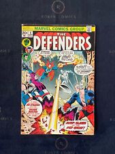 RARE 1973 Defenders #8 KEYISSUE: Chapter 1 Avengers vs Defenders picture