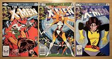 Uncanny X-Men #158, #164, #168 - 1982/1983 Marvel Bronze Age Comic Book Lot picture