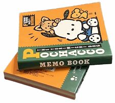 2 Pochacco The Yorimichi Dog Mini Memo Books Rare Sanrio Kawaii Japan 1994 picture