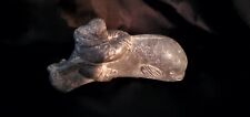 Vintage Edmund WOLF Sculptures Canada Carved Stone Inuit Riding Whale picture