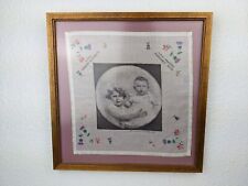 Vtg HRH Princess Queen Elizabeth Margaret Souvenir Handkerchief Marcus Adams picture