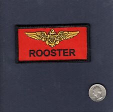 Bradley ROOSTER Bradshaw TOP GUN Maverick Movie EMB Name Tag Navy Squadron Patch picture