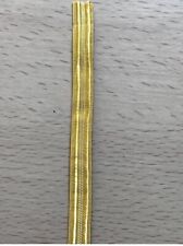 Merchant Navy Gold Wire Gilt Lace 10 To 12mm For Sleeves  Epaulettes (25 Meters) picture