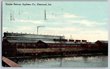 Hammond, Indiana IN - Simplex Railway Appliance Co. Railroad - Vintage Postcard picture