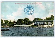 c1905 Bathing Pavilion Harriet Island St. Paul Minnesota MN Antique Postcard picture