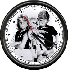 Buffy Jody Mrs Beasley Doll Family Affair TV Show Retro Vintage Sign Wall Clock picture