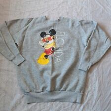 Velva Sheen Vintage 80's Mickey Mouse Florida Crew Neck Sweatshirt Size XL picture