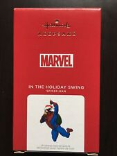 Hallmark IN THE HOLIDAY SWING Spider-Man 2021 Keepsake ORNAMENT Marvel NEW picture