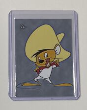 Speedy Gonzales Limited Edition Artist Signed Looney Tunes Trading Card 2/10 picture